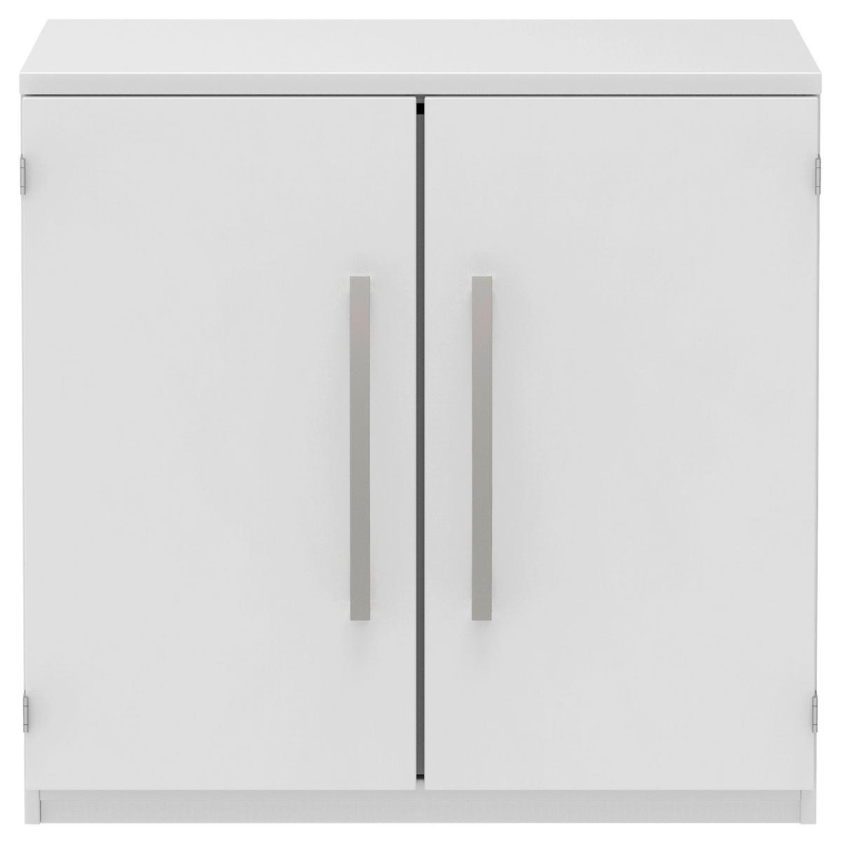 AKTENSCHRANK 80/76,5/43 cm  - Weiß, KONVENTIONELL, Holzwerkstoff (80/76,5/43cm) - Moderano