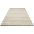 HANDWEBTEPPICH 70/140 cm Beige rechteckig  - Beige, Natur, Textil (70/140cm) - Linea Natura