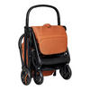 BUGGY RE-ACT  - Schwarz/Kupferfarben, Basics, Kunststoff/Textil (108/85/51,5cm) - Koelstra