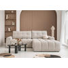 ECKSOFA  in Taupe  268/184 cm  - Taupe/Schwarz, Design, Kunststoff/Textil (268/184cm) - MID.YOU
