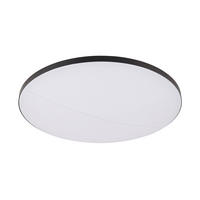LED-DECKENLEUCHTE  79,5/10,5 cm    - Schwarz, Design, Kunststoff/Metall (79,5/10,5cm) - Novel