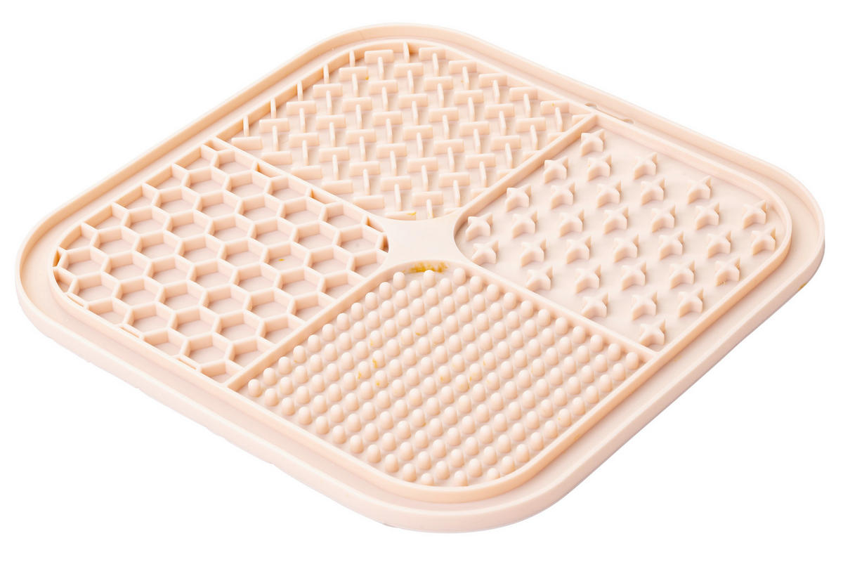 HUNDEMATTE - Beige, KONVENTIONELL, Kunststoff (20/20/0,8cm) - Fackelmann