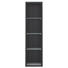 SEITENSCHRANK 20/80,8/15 cm - Schwarz, Design, Glas/Holzwerkstoff (20/80,8/15cm) - Novel SEITENSCHRANK 20/80,8/15 cm - Schwarz, Design, Glas/Holzwerkstoff (20/80,8/15cm) - Novel