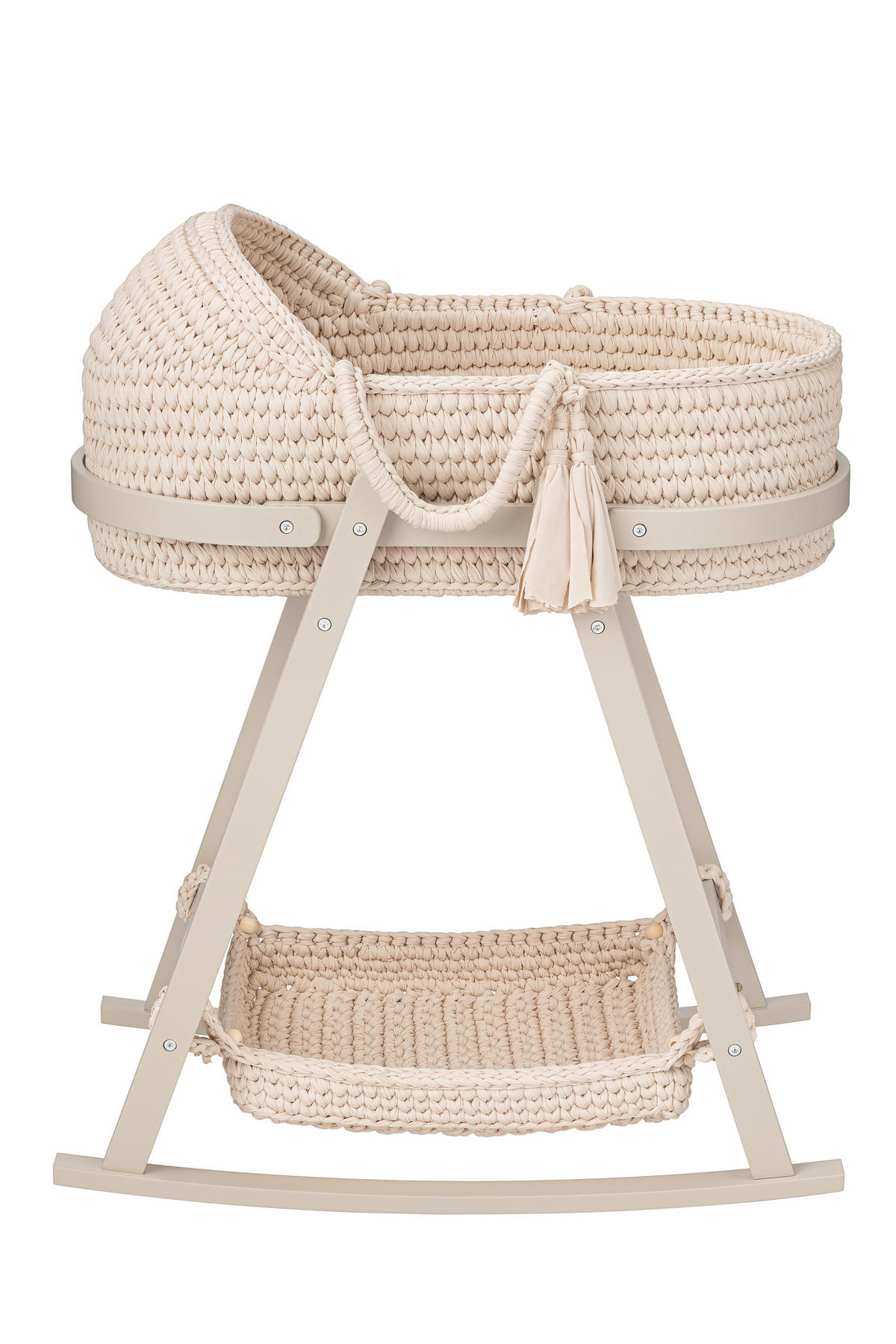 MOSESKORB Pappel  Beige  - Beige, Basics, Holz/Kunststoff (81/51/100cm) - Jimmylee