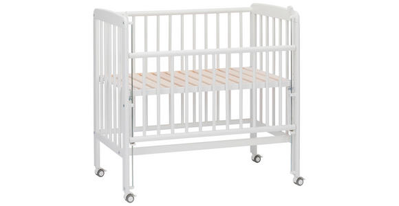 BEISTELLBETT 45/90 cm - Weiß, Basics, Holz (45/90cm) - My Baby Lou