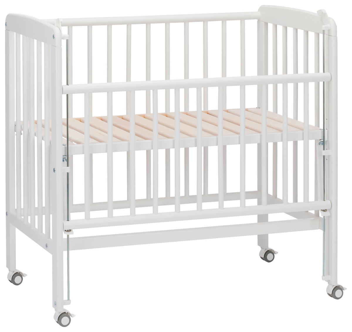 BEISTELLBETT   - Weiß, Basics, Holz (45/90cm) - My Baby Lou