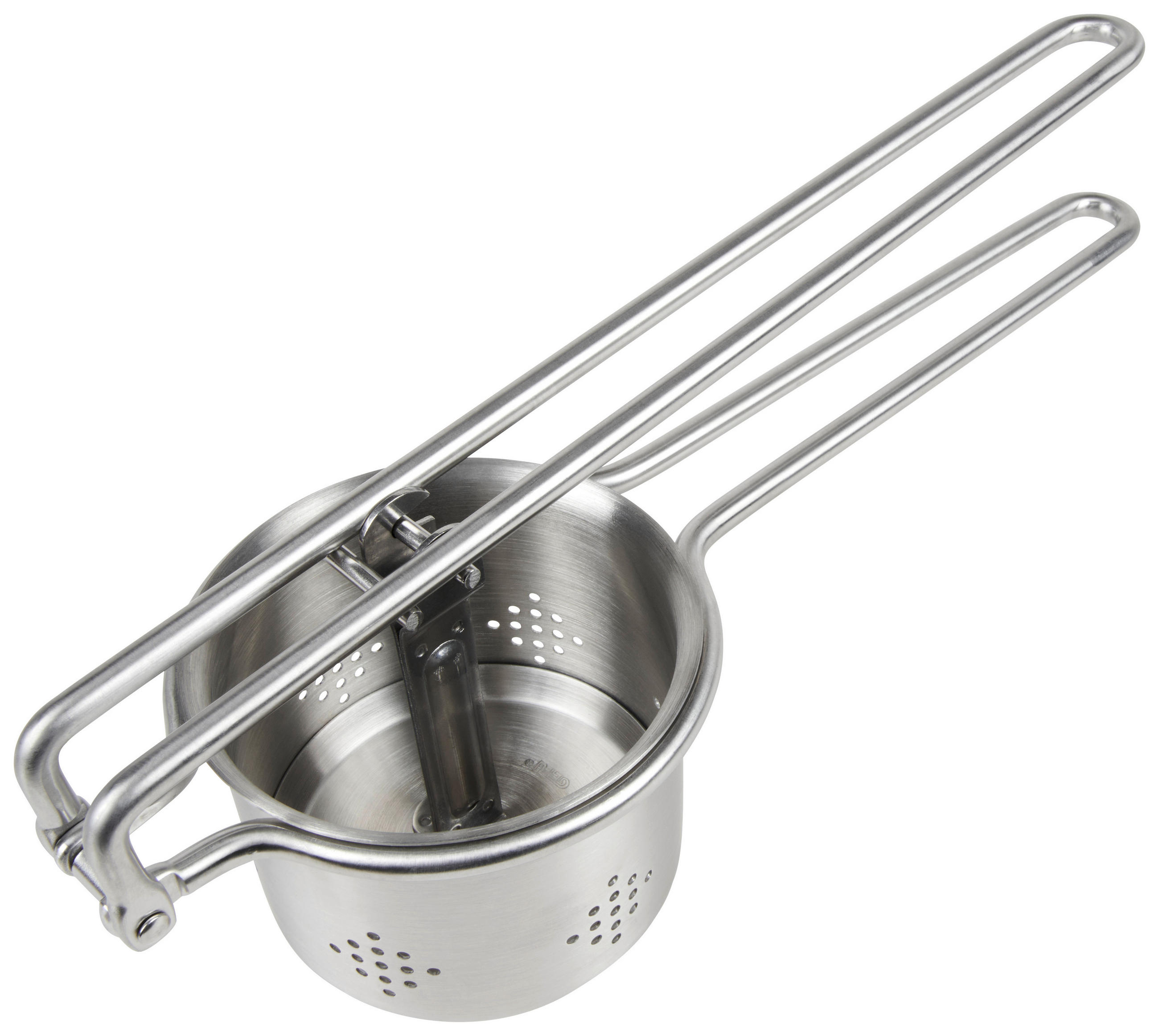 PREŠA ZA KRUMPIR JUICY  - srebrne boje, Basics, metal (30/10,7/10,5cm) - Gefu