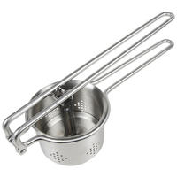 PRESA ZA KROMPIR - srebrna, Osnovno, metal (30/10,7/10,5cm) - Gefu