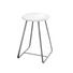 BADHOCKER Metall - Chromfarben/Weiß, Basics, Metall (37/56/38cm) BADHOCKER Metall - Chromfarben/Weiß, Basics, Metall (37/56/38cm)