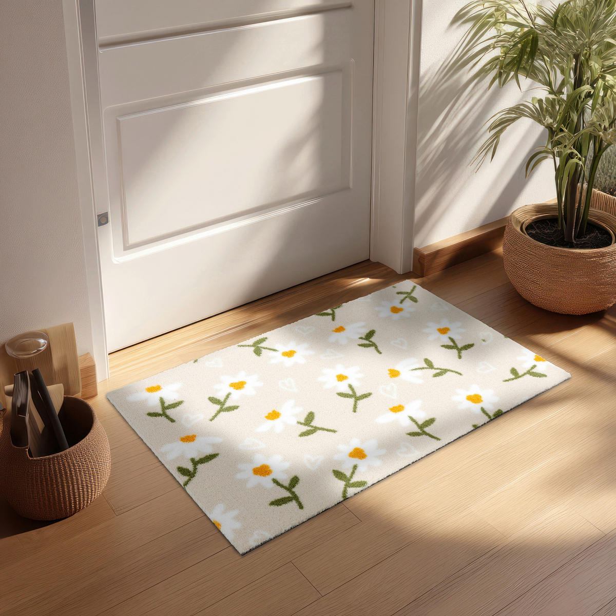 FUßMATTE  66/110 cm  Beige  - Beige, Basics, Kunststoff/Textil (66/110cm) - Astra