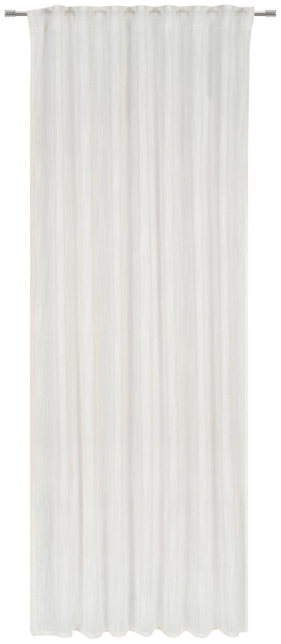 FERTIGVORHANG  halbtransparent   140/260 cm  - Creme, Trend, Textil (140/260cm) - Dieter Knoll