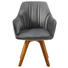 STUHL in Holz, Textil Eichefarben, Grau - Eichefarben/Grau, KONVENTIONELL, Holz/Textil (61/86/62,5cm) - Venda STUHL in Holz, Textil Eichefarben, Grau - Eichefarben/Grau, KONVENTIONELL, Holz/Textil (61/86/62,5cm) - Venda