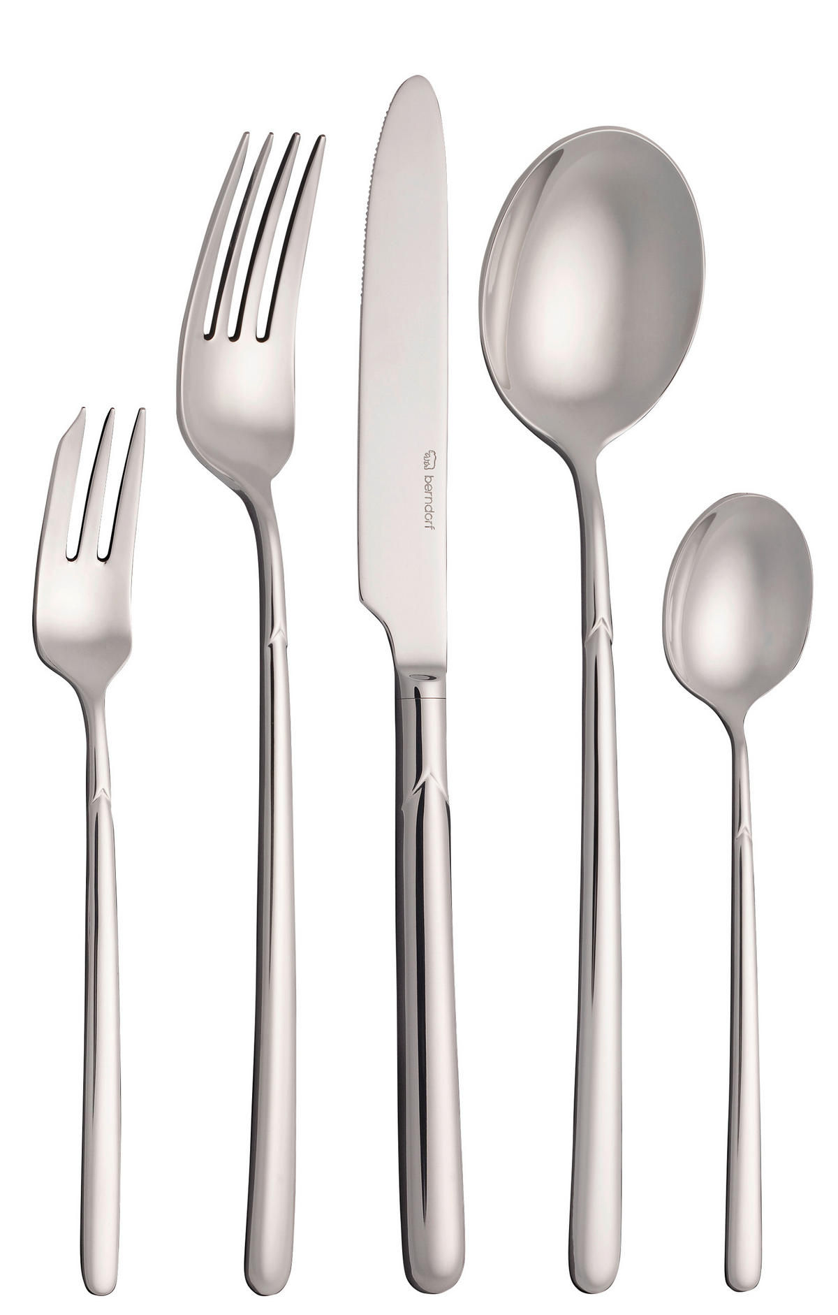 BESTECKSET 30-teilig Chrom-Nickel-Molybdän Stahl  - Silberfarben, Basics, Metall (40/5,5/40cm) - Berndorf