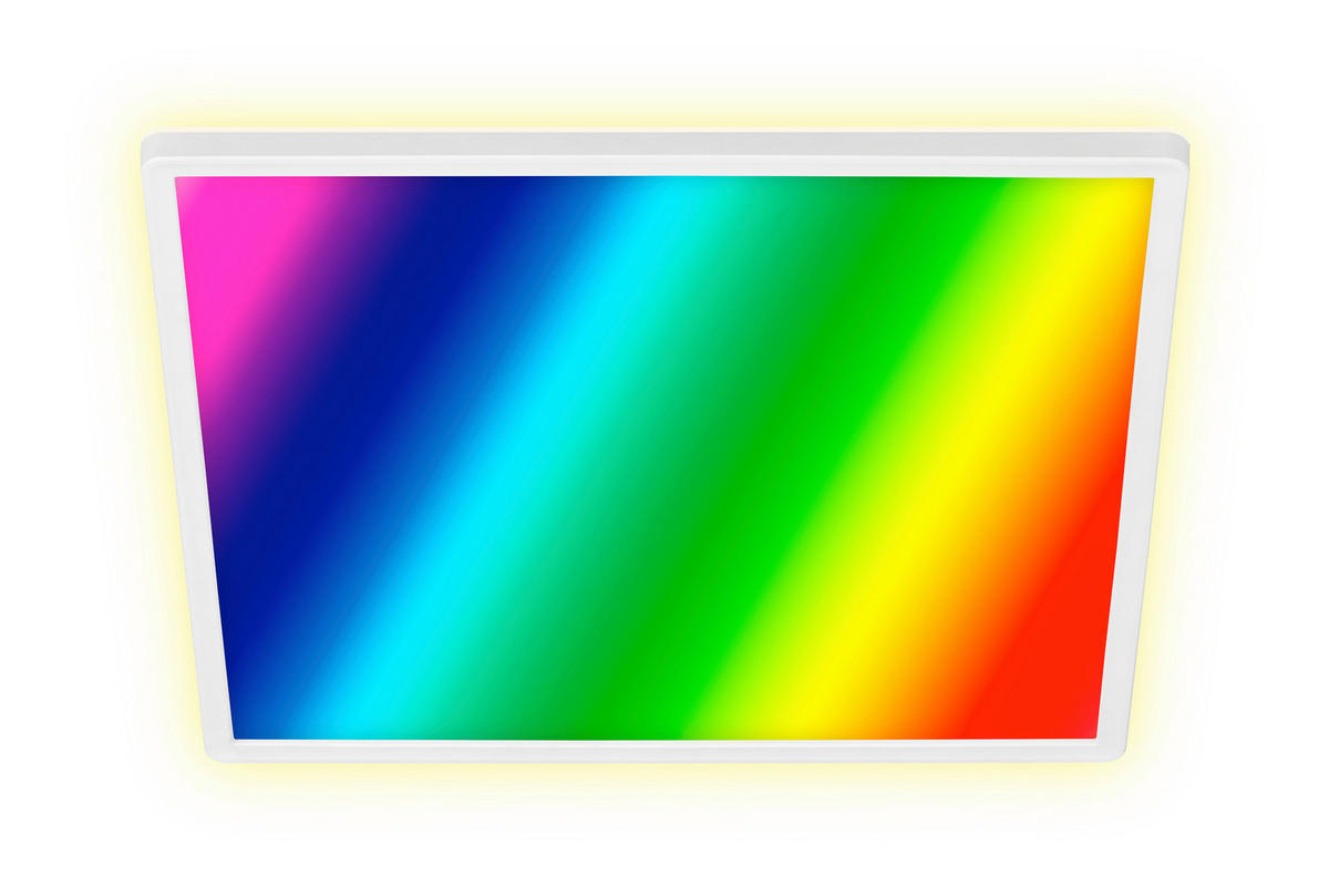 LED-PANEEL Slim 42/42/2,8 cm   - Weiß, Basics, Kunststoff (42/42/2,8cm)