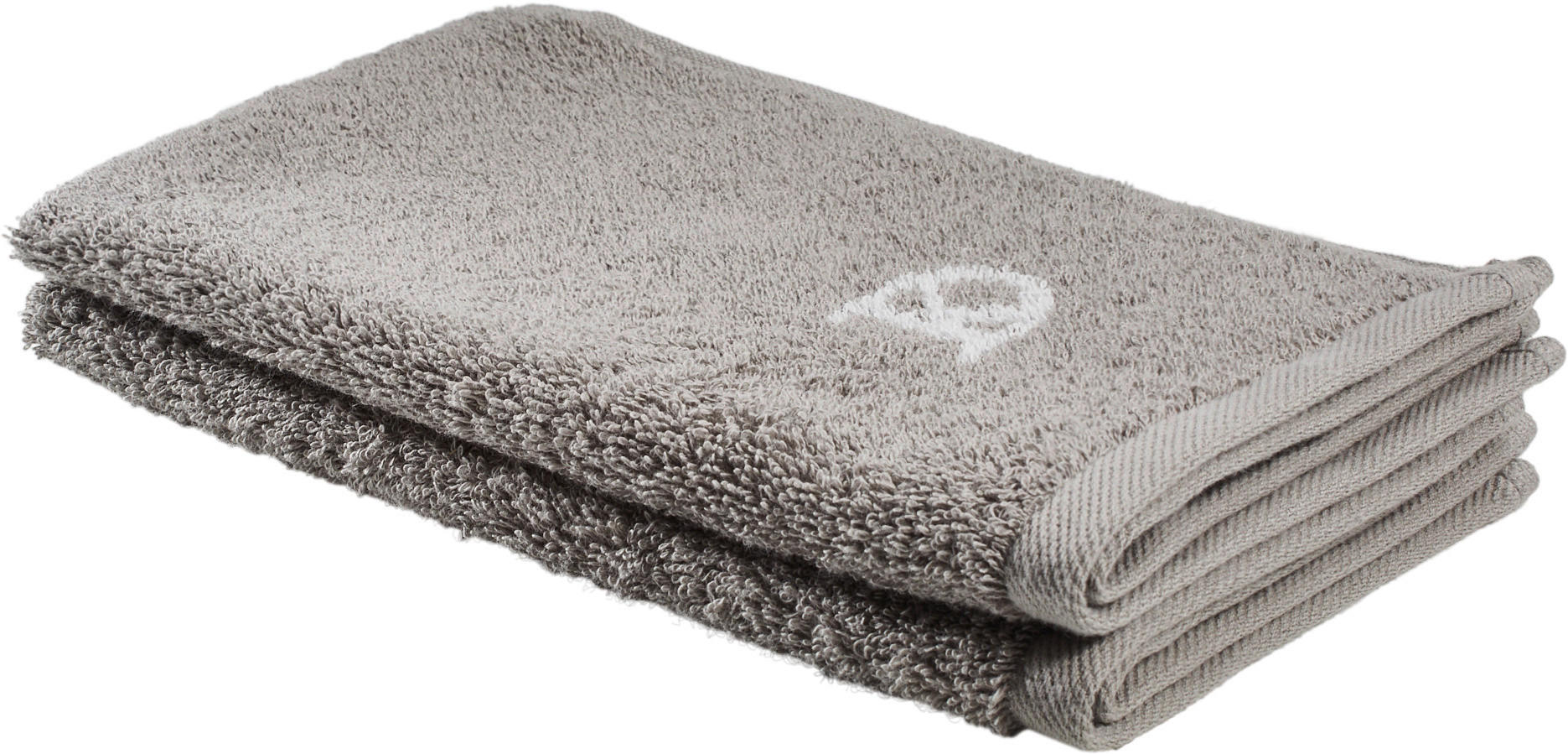 RUČNÍK PRO HOSTY, 30/50 cm, šedá, béžová - šedá/béžová, Design, textil (30/50cm) - Dieter Knoll