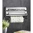 KÜCHENROLLENHALTER - Edelstahlfarben, Kunststoff/Metall (41/28/11cm) - EMSA
