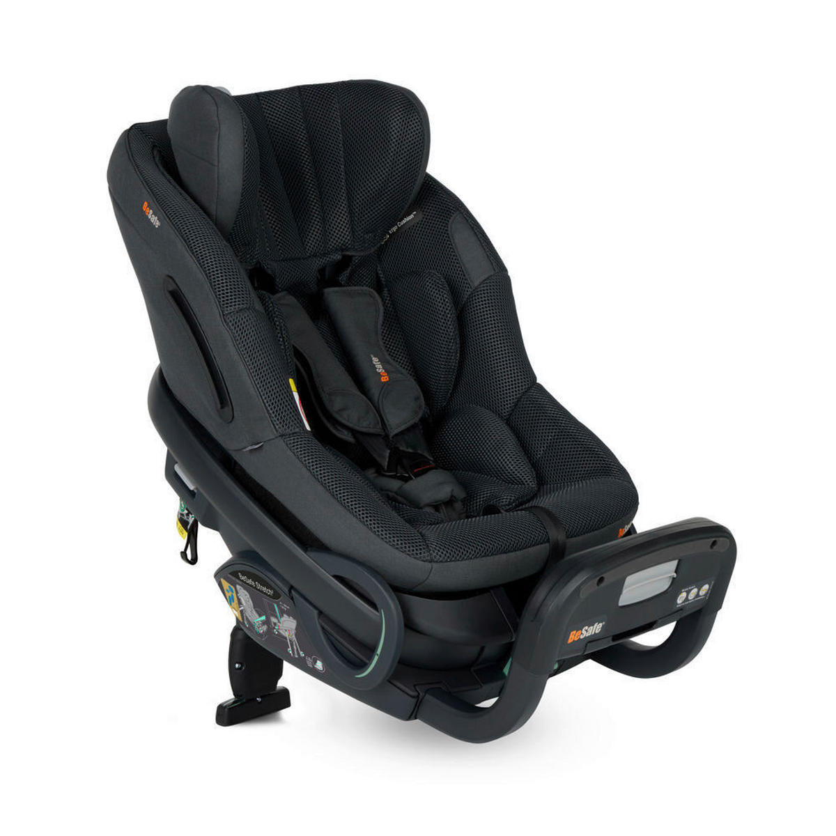 AUTO-SEDIŠTE ZA BEBE  Stretch²  - antracit, Osnovno, tekstil/plastika (79/44/60cm) - Besafe