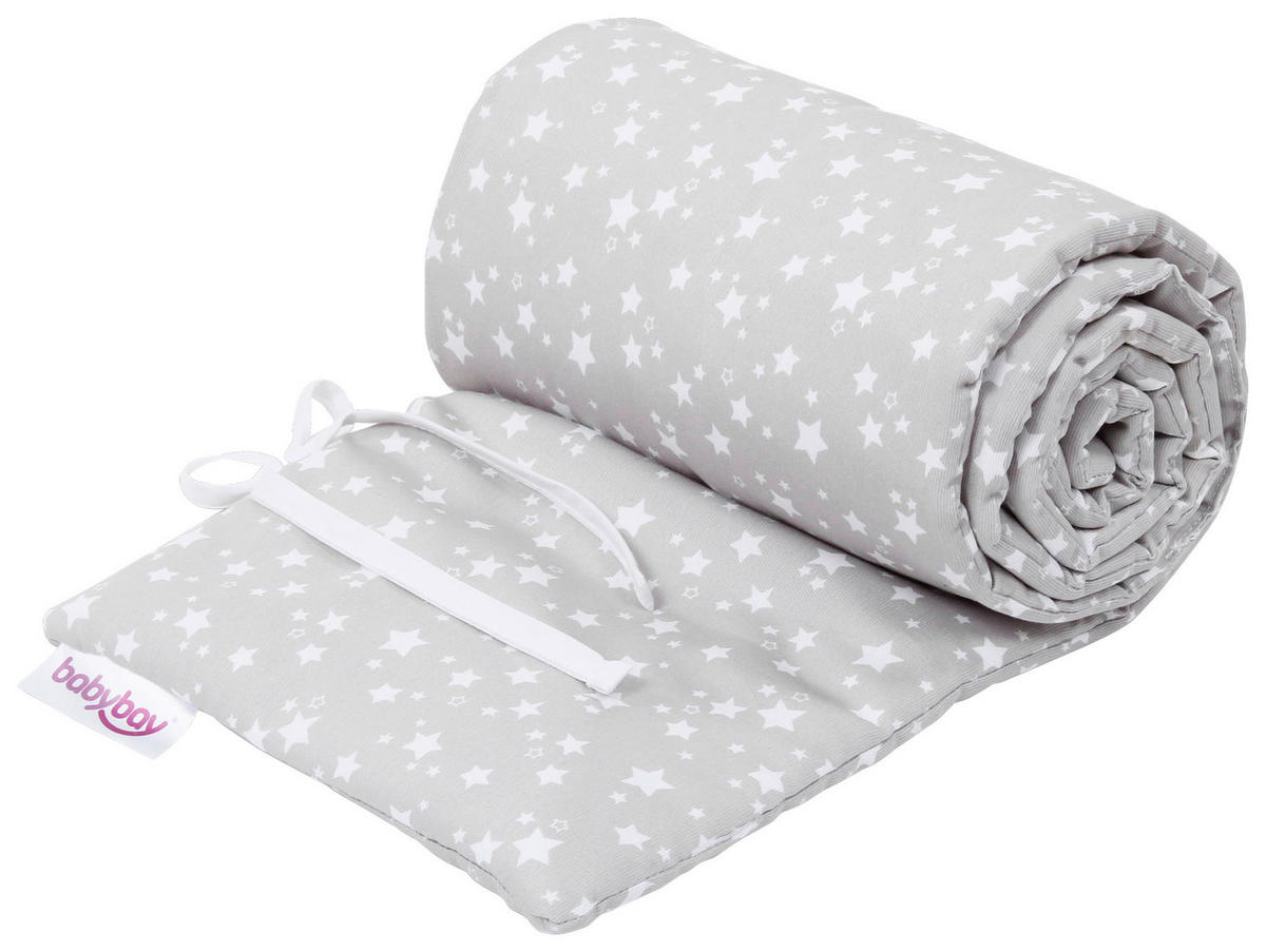 NESTCHEN  149/24/2 cm   - Hellgrau, Basics, Textil (149/24/2cm) - Babybay