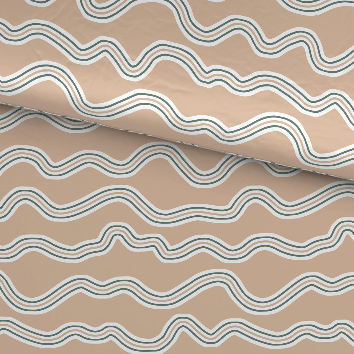 BETTWÄSCHE Satin 200/200 cm  - Naturfarben, Textil (200/200cm) - Novel