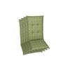 SESSELAUFLAGENSET Raute  - Grün, Basics, Textil (50/6/120cm)