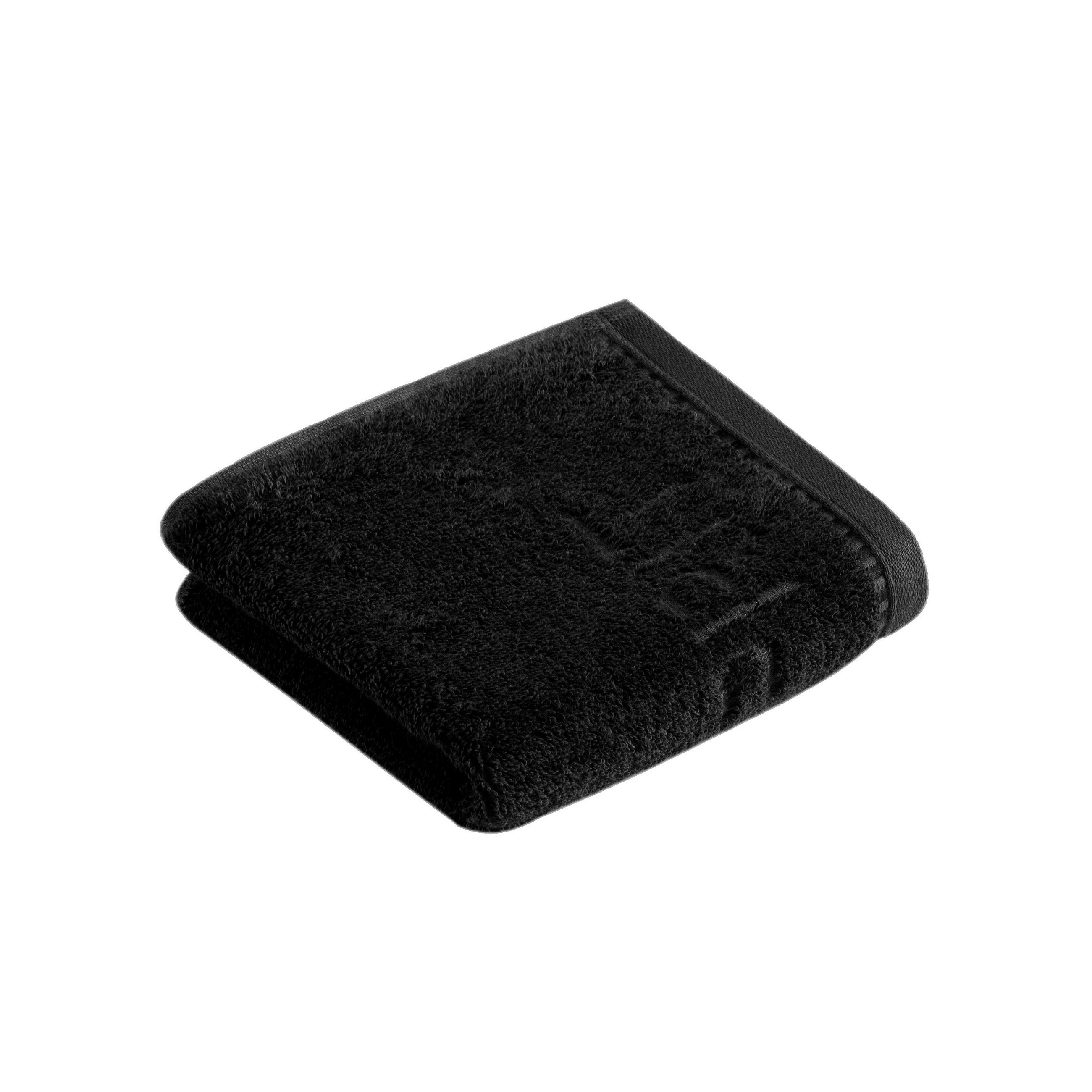 GÄSTETUCH 50/30 cm MODERN SOLID NOS Esprit Wäsche Schwarz  - Schwarz, Basics, Textil (50/30cm) - Esprit