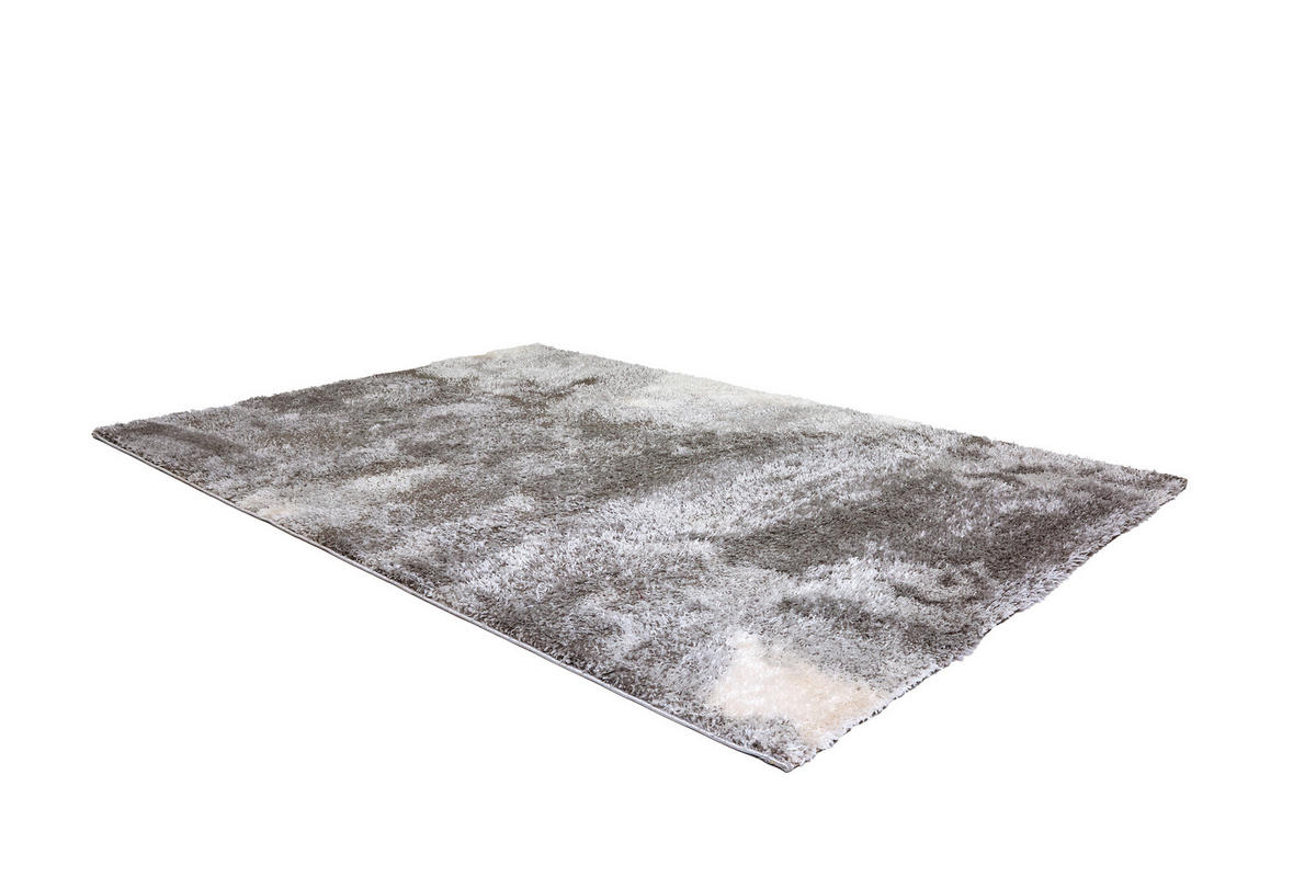 WEBTEPPICH 160/230 cm Paulie Silberfarben rechteckig  - Silberfarben, Basics, Textil (160/230cm) - Astra