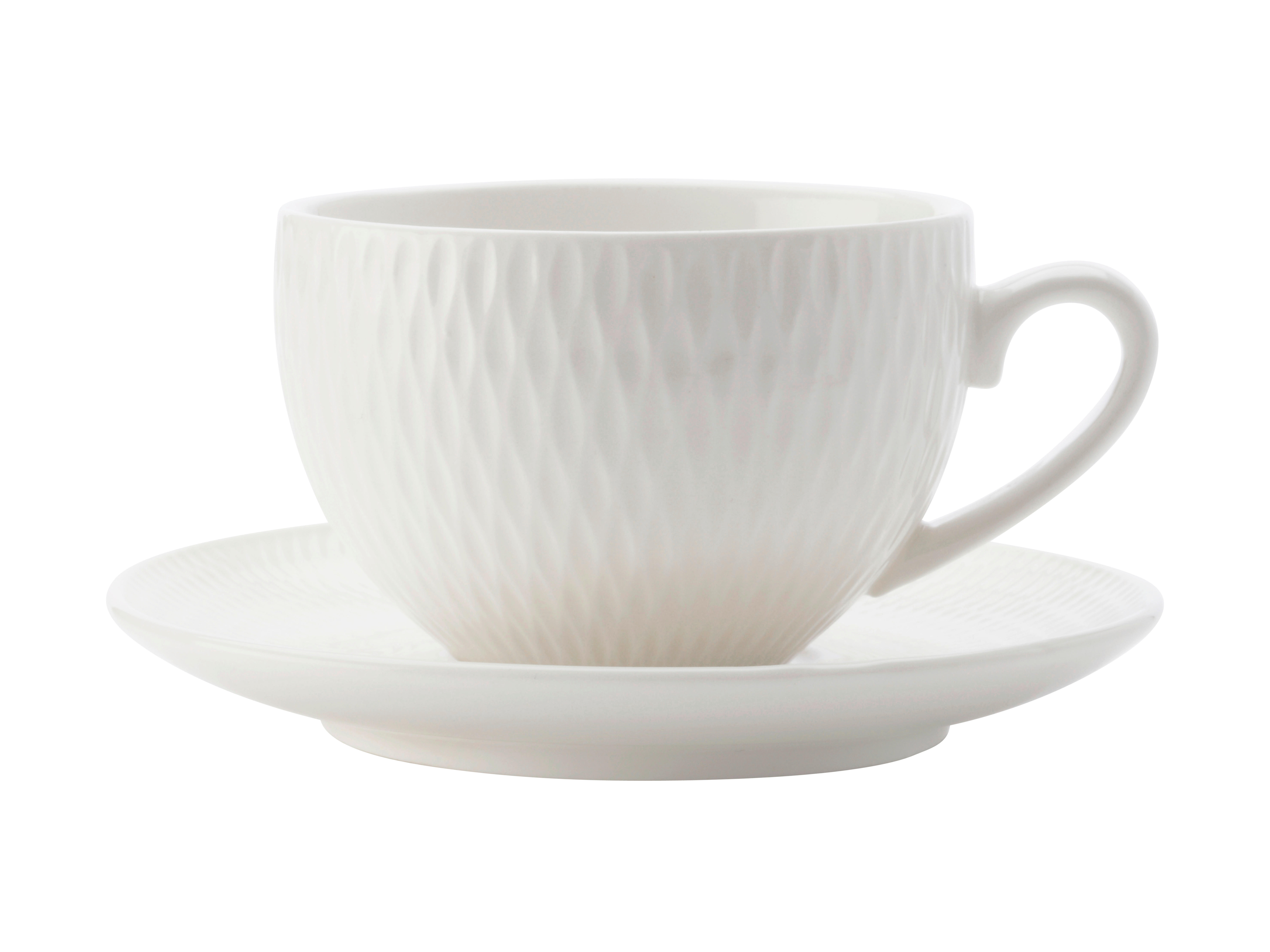 Maxwell & Williams ŠÁLEK A PODŠÁLEK NA ESPRESSO porcelán