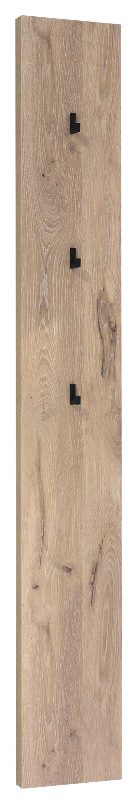 GARDEROBENPANEEL  in 22/170/2 cm  - Eichefarben, Basics, Holzwerkstoff (22/170/2cm) - Carryhome