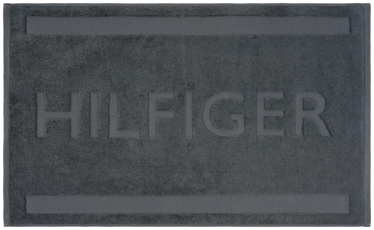 FÜRDŐSZOBASZŐNYEG  50/80 cm  nemesacél   - nemesacél, Basics, textil (50/80cm) - Tommy Hilfiger