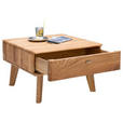 COUCHTISCH in Holz 70/70/45 cm  - Champagner/Eichefarben, KONVENTIONELL, Holz/Metall (70/70/45cm) - Linea Natura