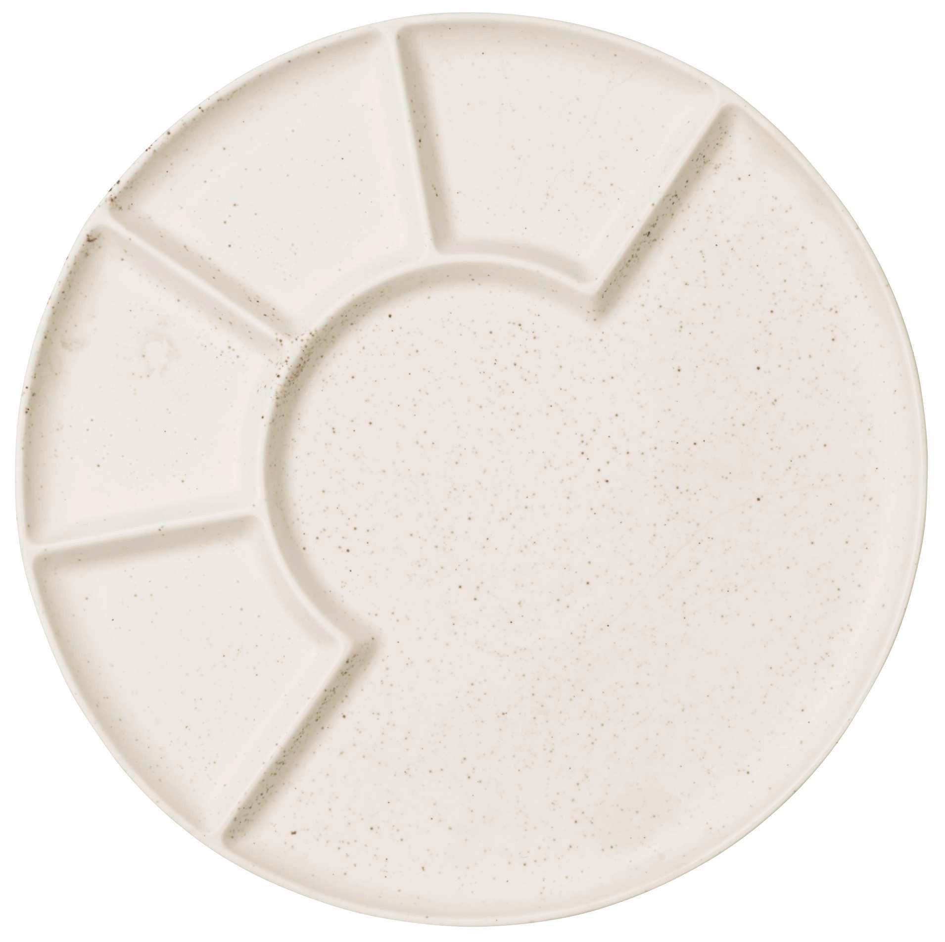ASA TANIER NA FONDUE, keramika, 24,2 cm - biela