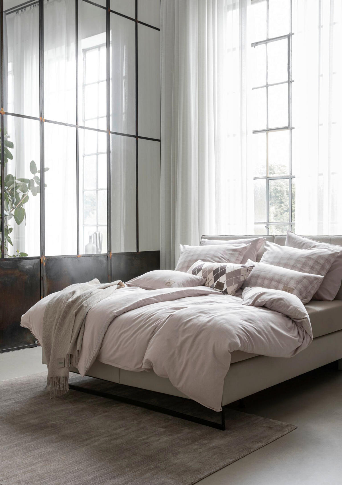 BETTWÄSCHE Joop! Soft Flanell 135/200 cm  - Creme, KONVENTIONELL, Textil (135/200cm) - Joop!