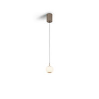 LED-HÄNGELEUCHTE 9/210 cm  - Cappuccino, KONVENTIONELL, Metall (9/210cm) - Helestra