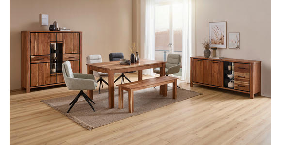 ESSTISCH in Holz 160-240/90/76 cm  - Akaziefarben, LIFESTYLE, Holz (160-240/90/76cm) - Landscape