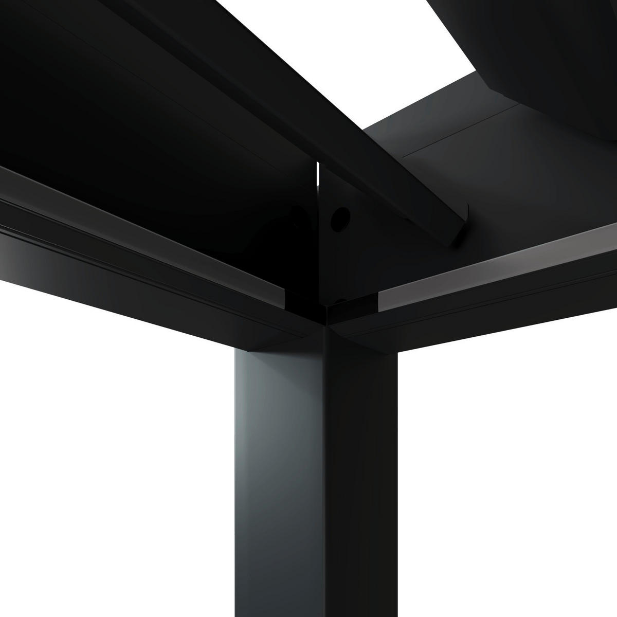 PERGOLA - Anthrazit, Basics, Metall (530/255/360cm) - Gardenson
