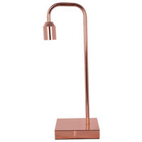 TISCHLEUCHTE - Kupferfarben, Basics, Metall (22/22/50cm) - Kayoom