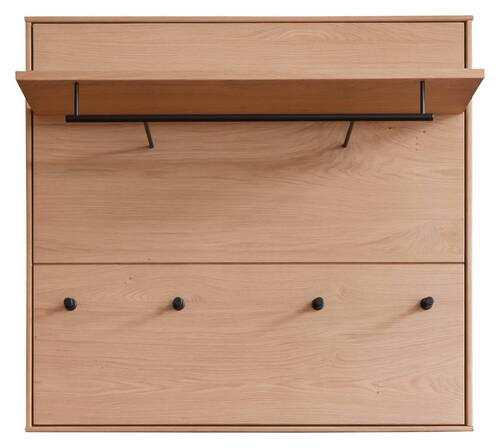 GARDEROBENPANEEL  in 93/86/30 cm  - Eichefarben, Natur, Holz/Holzwerkstoff (93/86/30cm) - MID.YOU