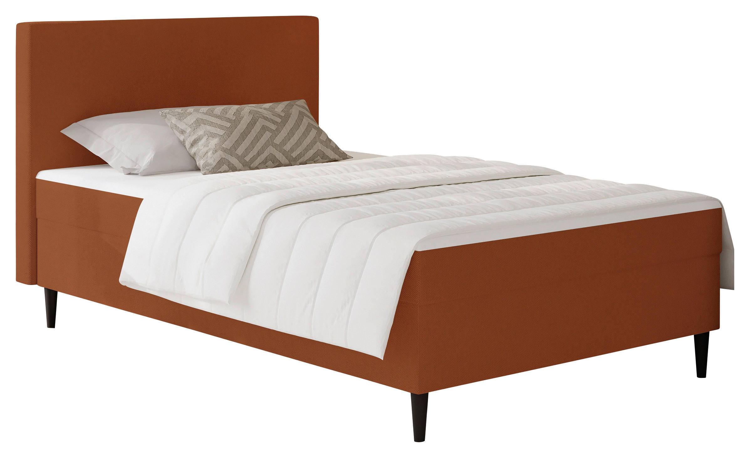 BOXBETT 90/200 cm  in Rot  - Rot, KONVENTIONELL, Textil (90/200cm) - P & B
