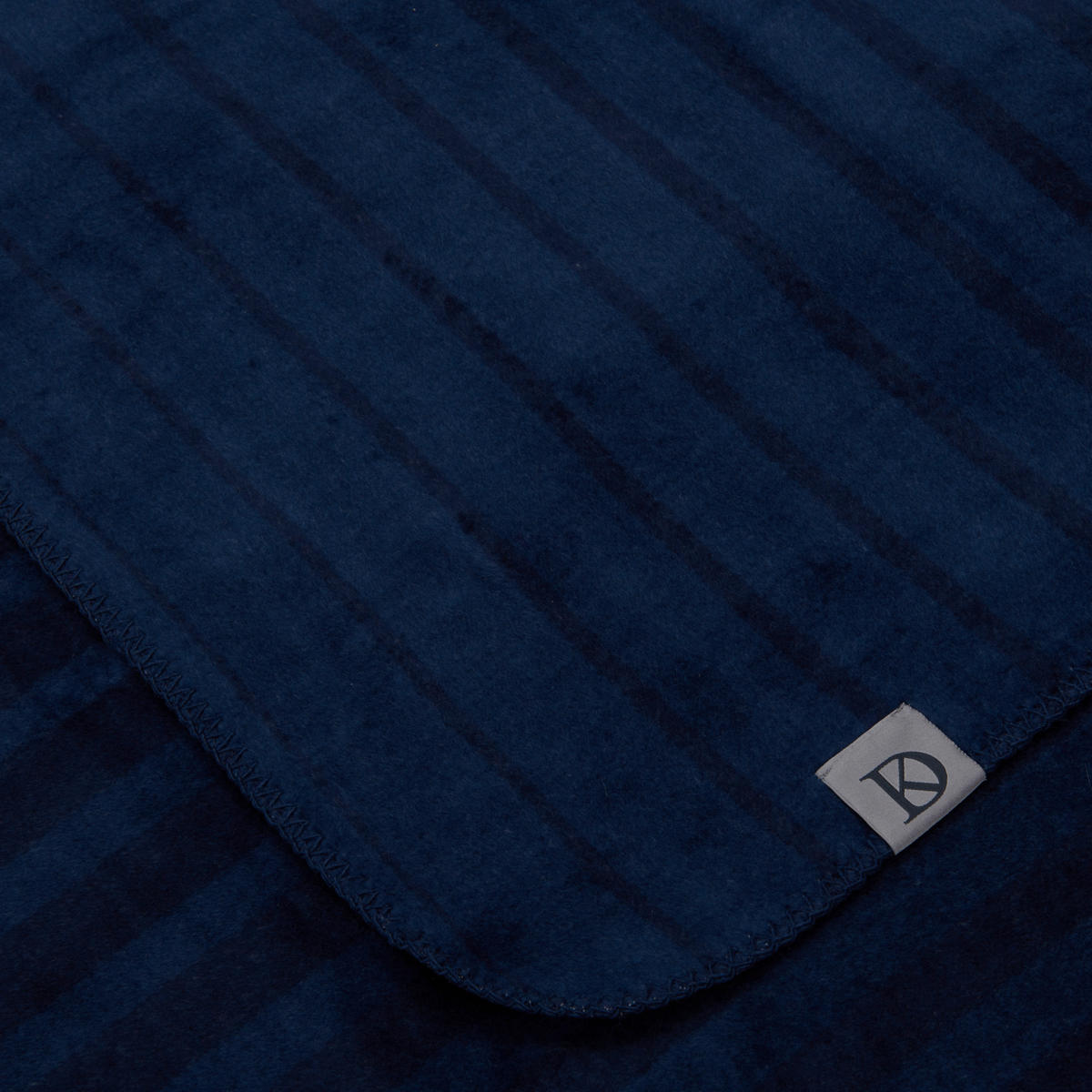 PLÄD 150/200 cm  - blå/mörkblå, Design, textil (150/200cm) - Dieter Knoll