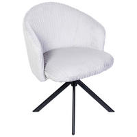 ARMLEHNSTUHL  in Schmiedeeisen Feincord  - KONVENTIONELL, Textil/Metall (61/82/59cm) - Stylife