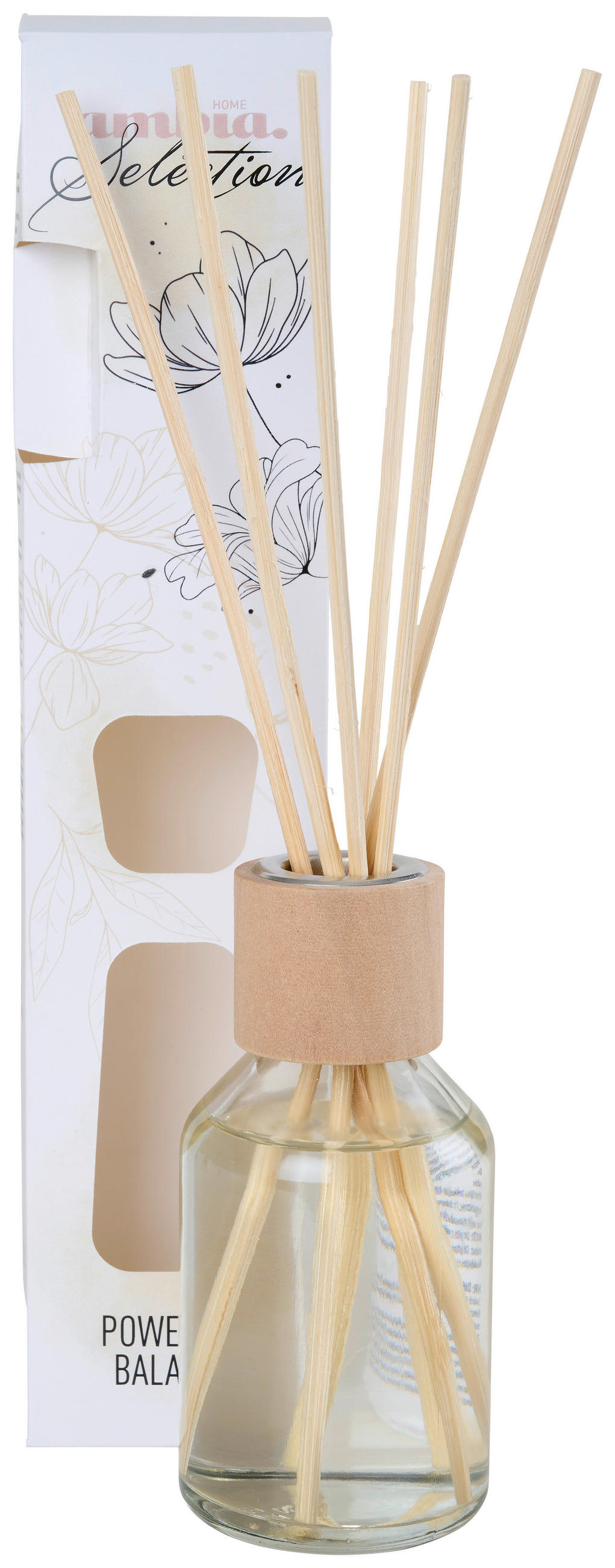 DIFUZÉR vonokvětka, 100 ml - přírodní barvy, Basics (100ml) - Ambia Home