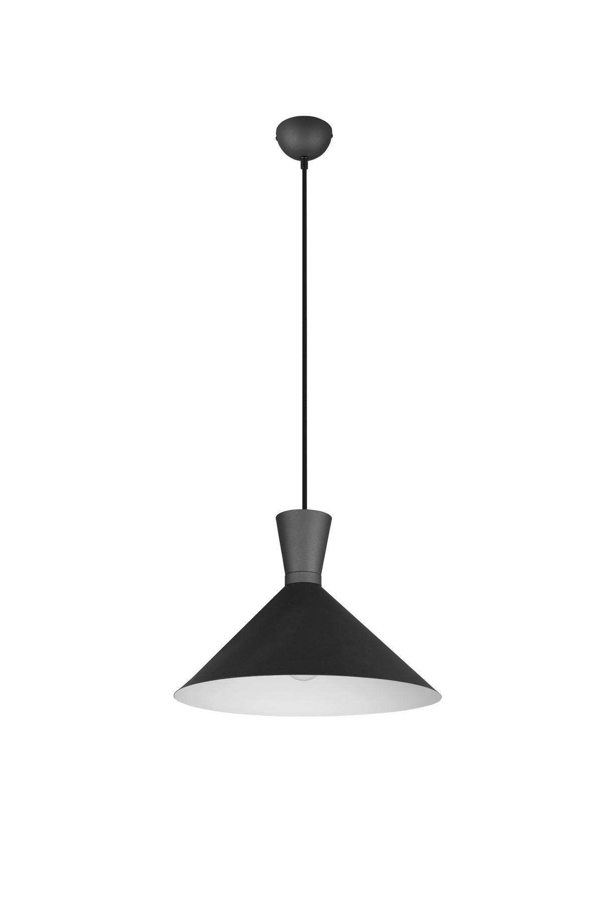 SVJETILJKA VISEĆA  35/150 cm      Enzo  - crna, Design, metal (35/150cm)