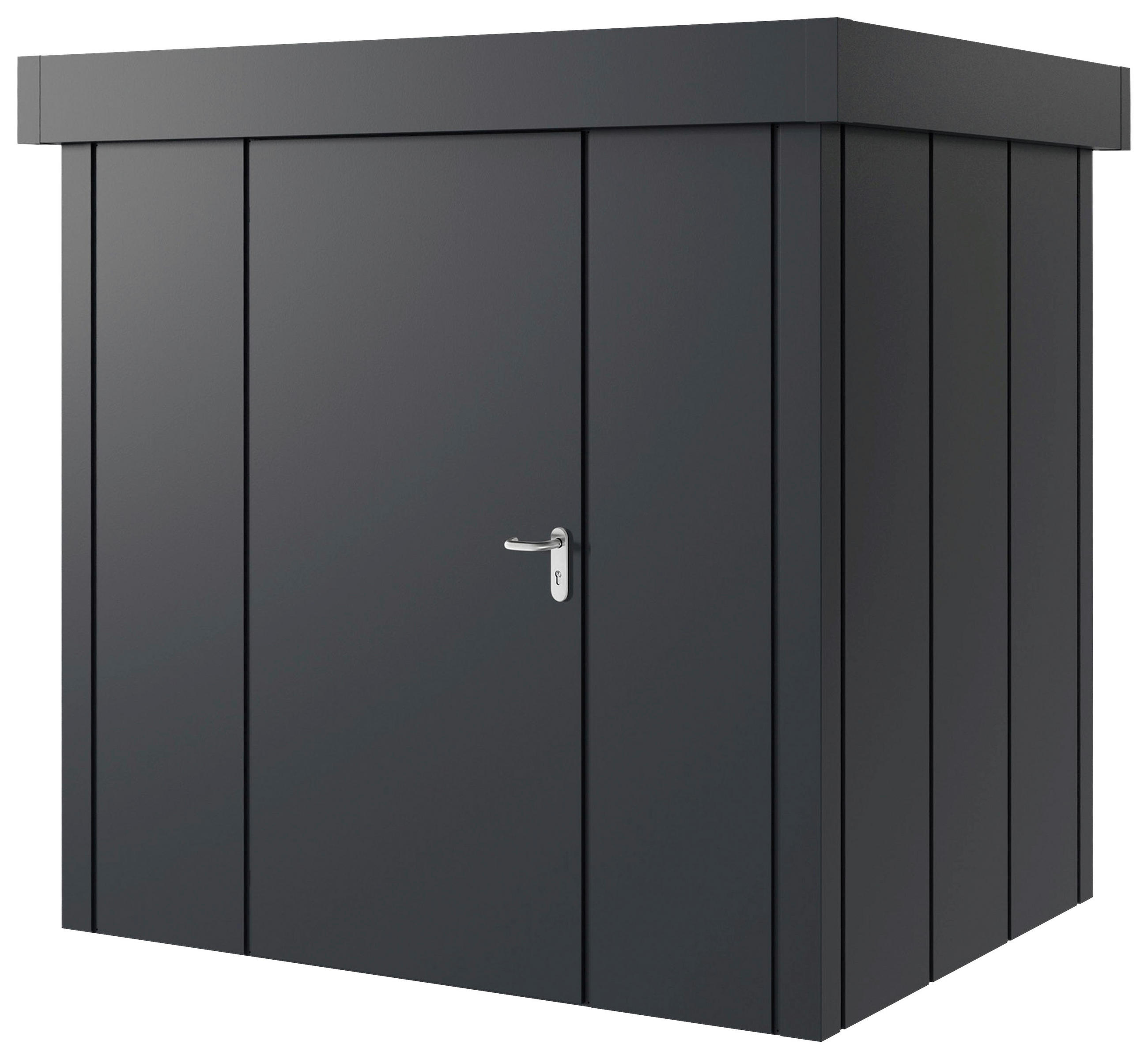 GERÄTEHAUS 229/220/181 cm  - Anthrazit, Basics, Metall (229/220/181cm) - Hörmann