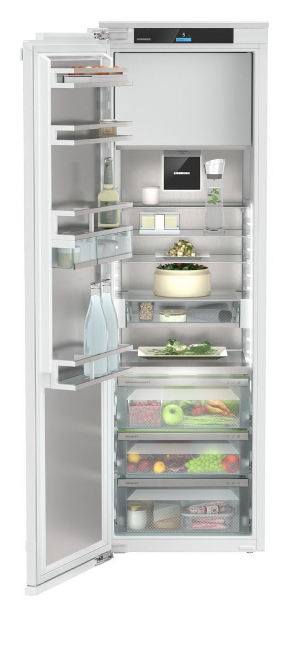 KÜHLSCHRANK IRBAC5171-617-22  - Edelstahlfarben/Weiß, Basics, Metall (56-57/177-179,3/55cm) - Liebherr
