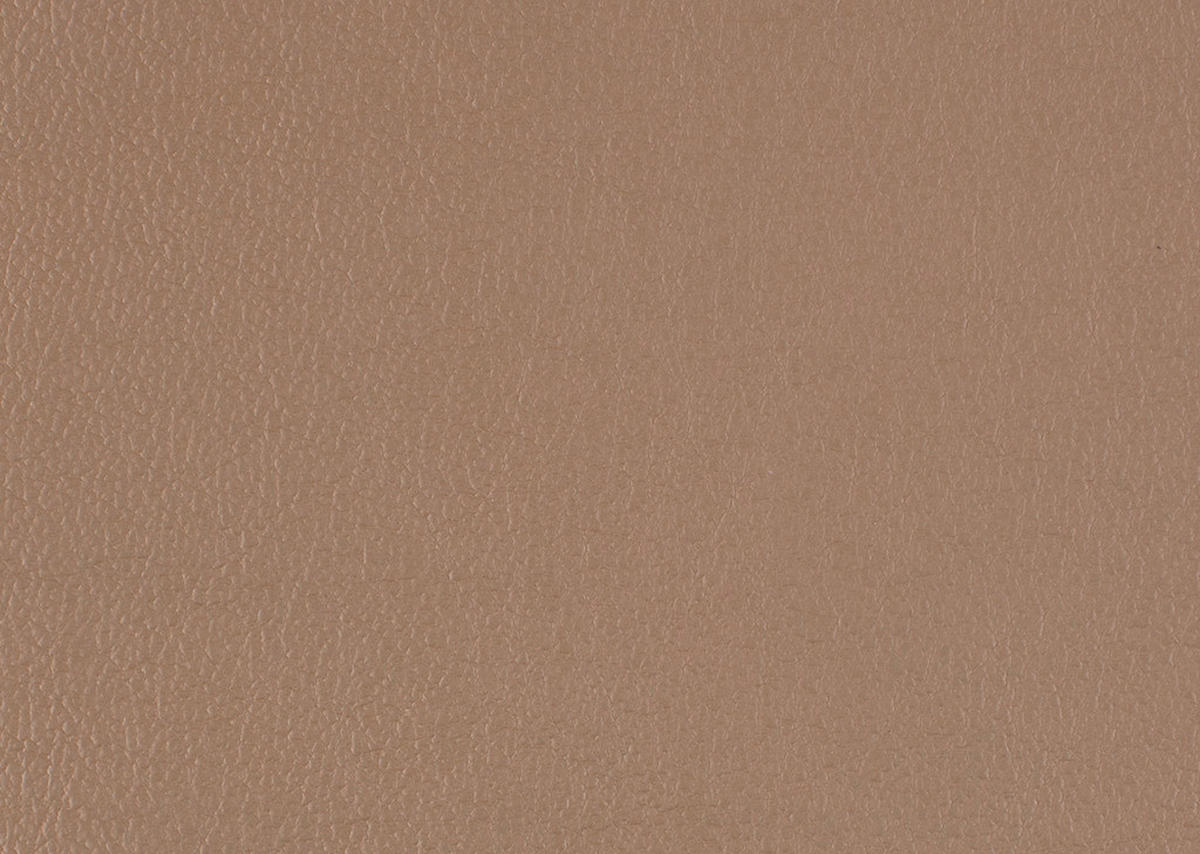 ECKSOFA in Echtleder Hellbraun  - Hellbraun/Schwarz, Natur, Leder (182/277cm) - Valnatura