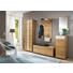 GARDEROBENBANK Balkeneiche, Eiche furniert, teilmassiv Eichefarben - Edelstahlfarben/Eichefarben, Design, Holz/Metall (127/47/40cm) GARDEROBENBANK Balkeneiche, Eiche furniert, teilmassiv Eichefarben - Edelstahlfarben/Eichefarben, Design, Holz/Metall (127/47/40cm)