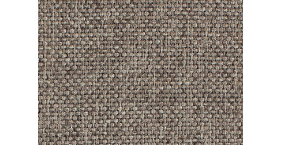 ECKSOFA in Webstoff Graubraun  - Graubraun, Design, Textil/Metall (280/235cm) - Hom`in