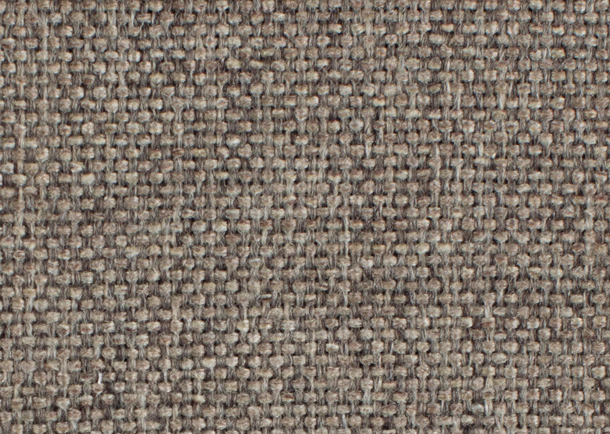 ECKSOFA in Webstoff Graubraun  - Graubraun, Design, Textil/Metall (235/280cm) - Hom`in