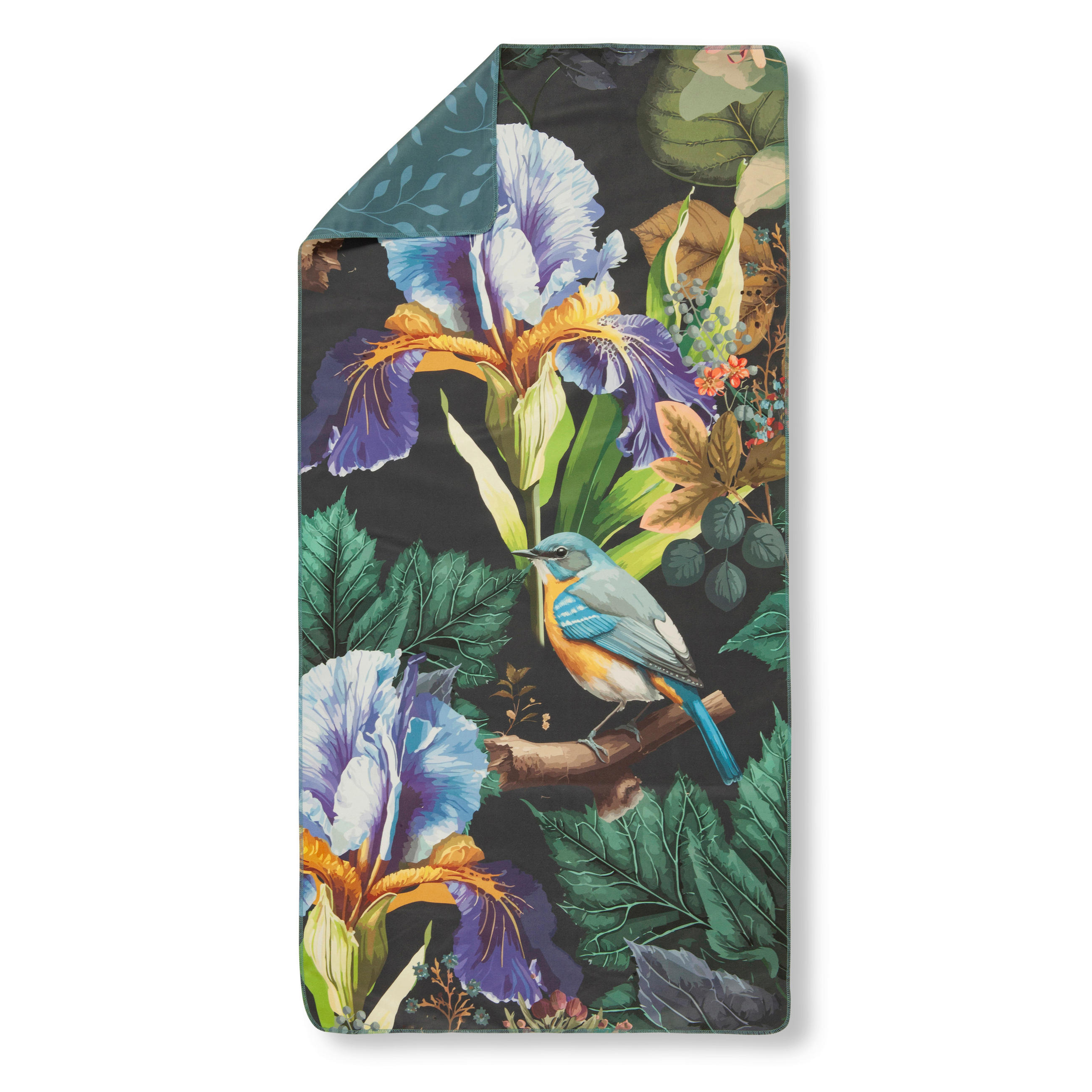 SPORTHANDTUCH 50/100 cm Descanso Anthrazit, Multicolor  - Anthrazit/Multicolor, Design, Textil (50/100cm)