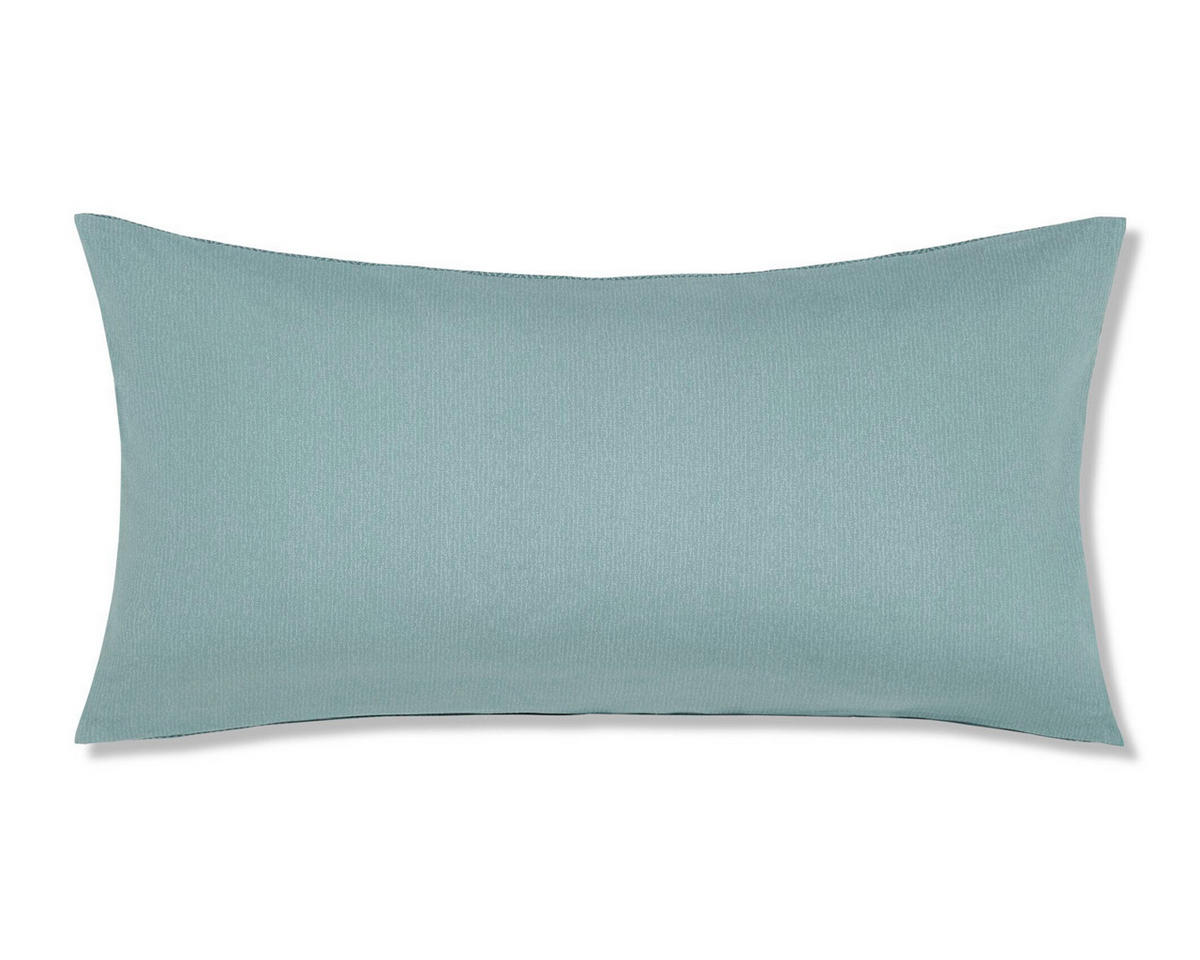 KOPFKISSENBEZUG HERRINGBONE 80/40 cm  - Smaragdgrün, Basics, Textil (80/40cm) - Joop!
